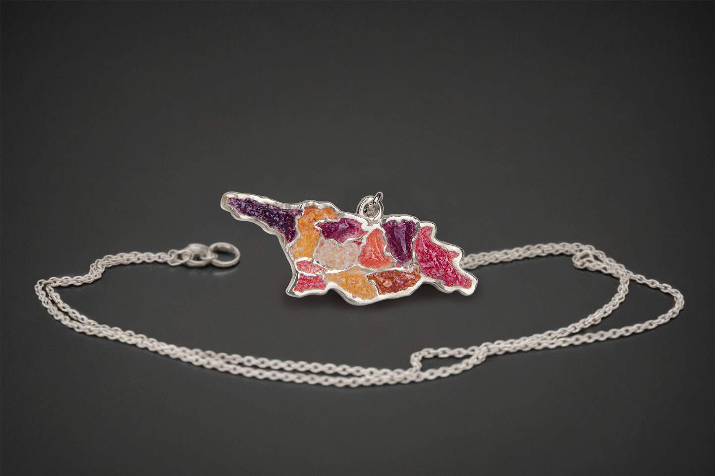 Necklace "Colorful Georgia"